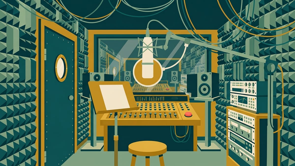 Editorial illustration for ElevenLabs Free Gives 10,000 Characters. No Commercial Use.