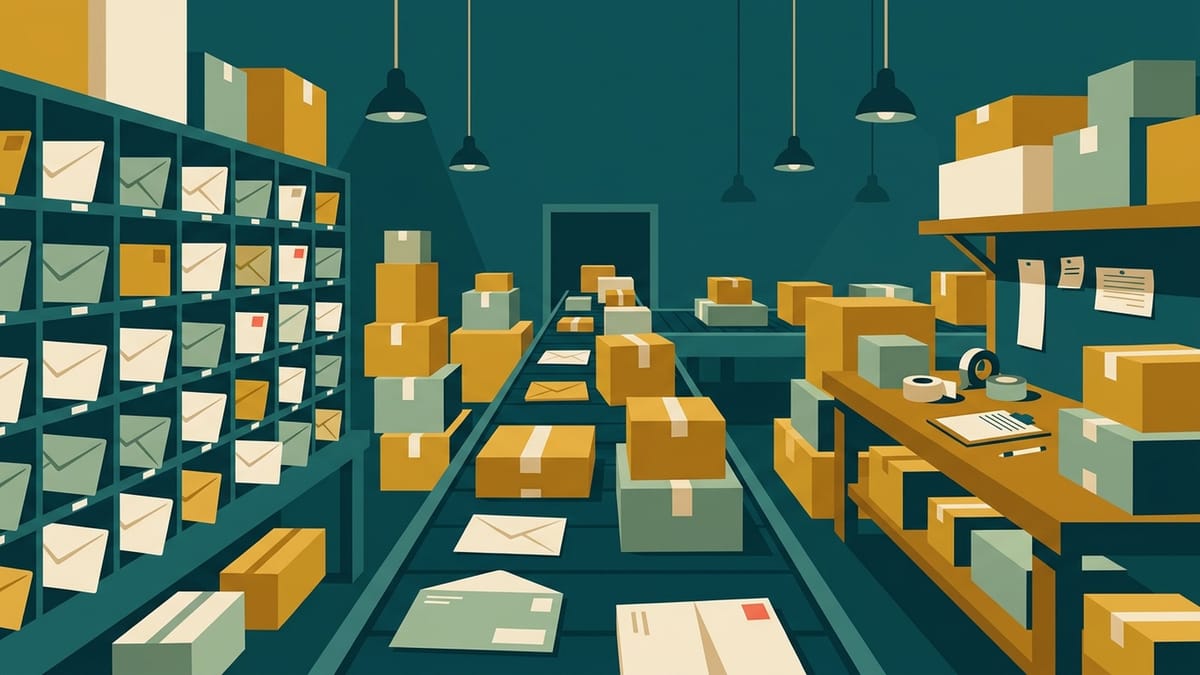 Editorial illustration for Postman Free Is One Person Now. Runs Are Unlimited.