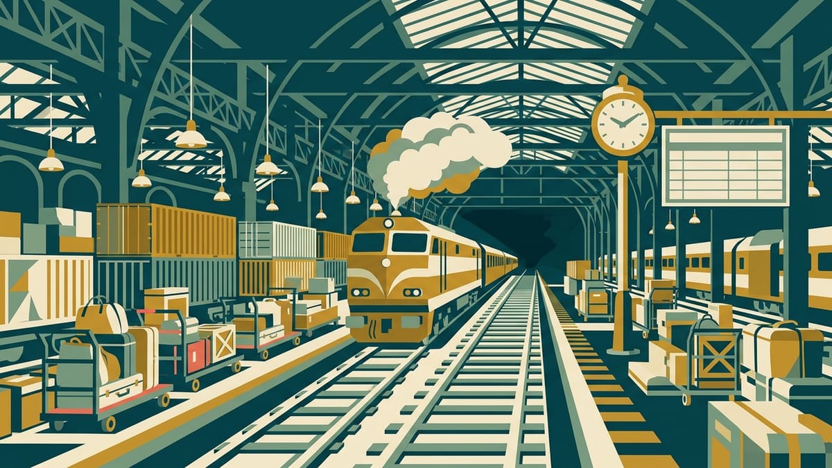 Editorial illustration for Railway Has a Free Plan. It Is $1 a Month.