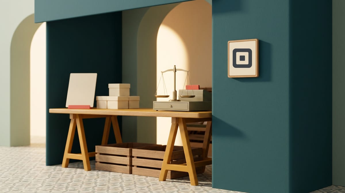 Editorial illustration for Square Free Takes 3.3% and Gives You a Store