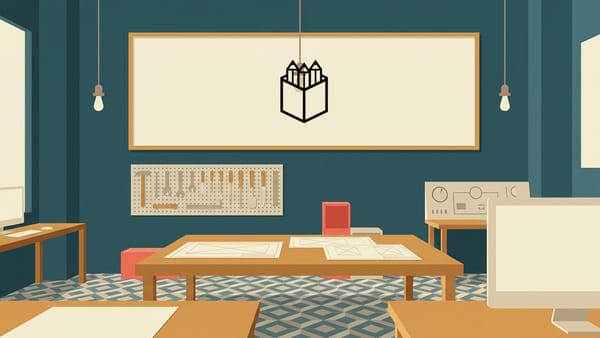 Editorial illustration for Penpot Free Has No File Limit, and One Cap That Matters.