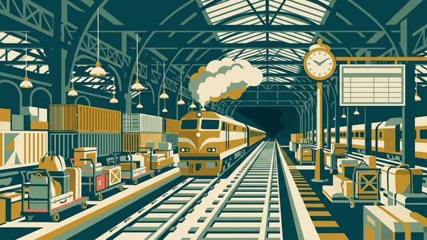 Editorial illustration for Railway Has a Free Plan. It Is $1 a Month.