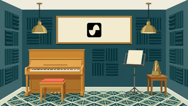 Editorial illustration for Suno Free Gives 50 Credits a Day and No Rights At All