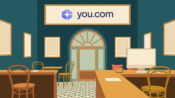 Editorial illustration for You.com Free Gives 100 Searches a Day, to Developers.